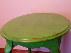 restorationredoux.com - Furniture Green Table