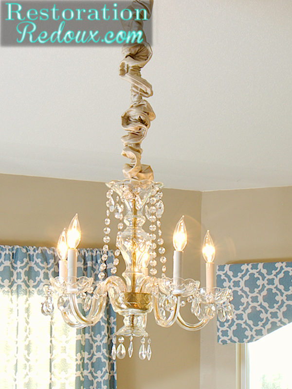 Clear Chandelier pic 2