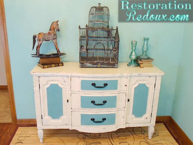 Ivory Chalkpainted Buffet