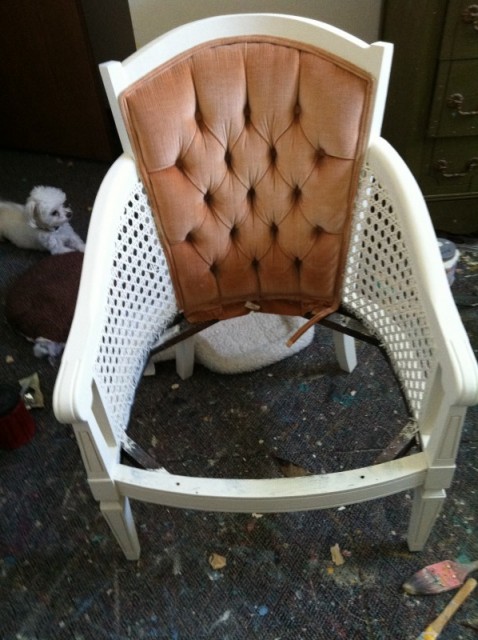 Caneback Chair During
