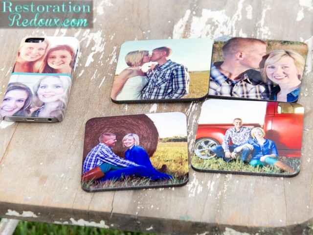 Shutterfly Coasters and Phone Case