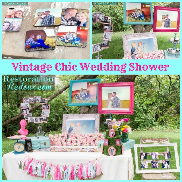 Vintage Chic Wedding Shower Pics