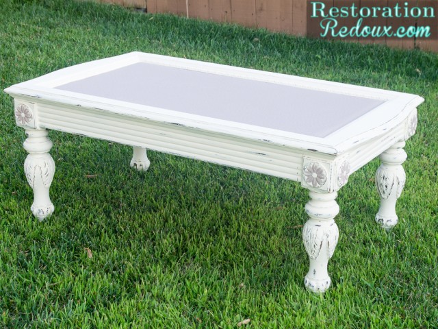 Chalky Finish Coffee Table