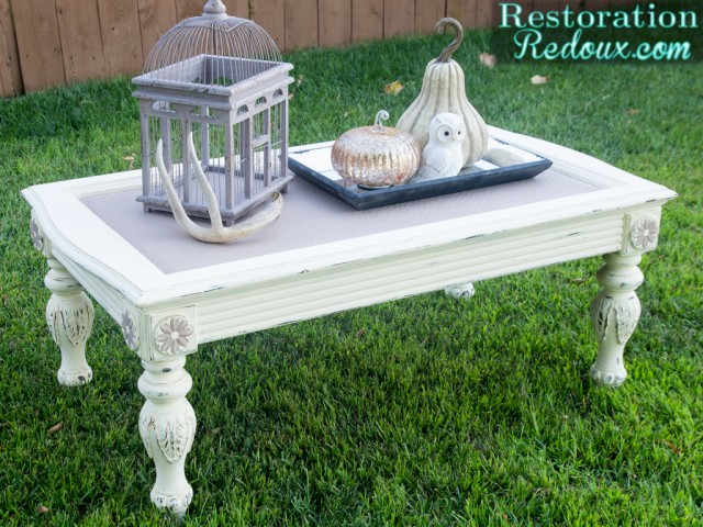 Americana Chalky Finish Painted Table