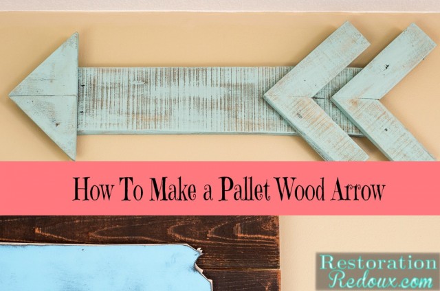How To Make a Pallet Wood Arrow