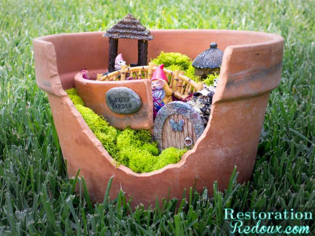 Flower Pot Fairy Garden