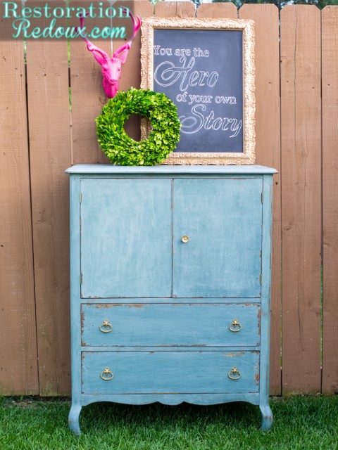 Blue-Milkpainted-Antique-Dresser
