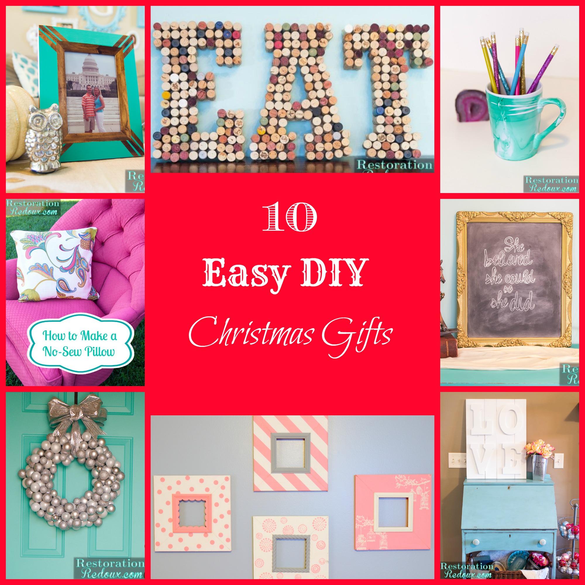 10 Easy DIY Christmas Gifts - Daily Dose of Style