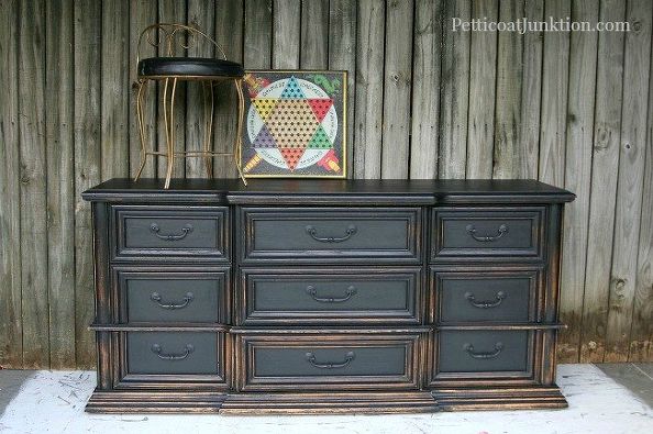 pottery-barn-knock-off-black-dresser-with-graduated-distressing-painted-furniture-repurposing-upcycling