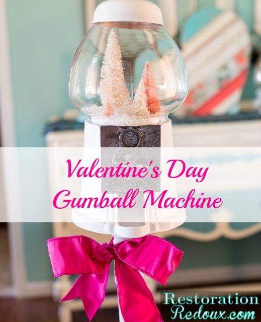 Valentine's Day Gumball Machine