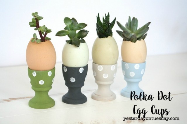 Polka Dot Egg Cups