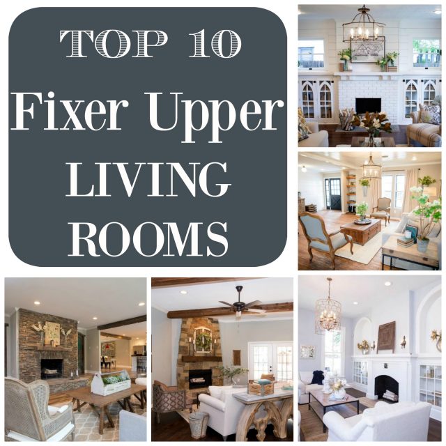Top 10 Fixer Upper Living Rooms