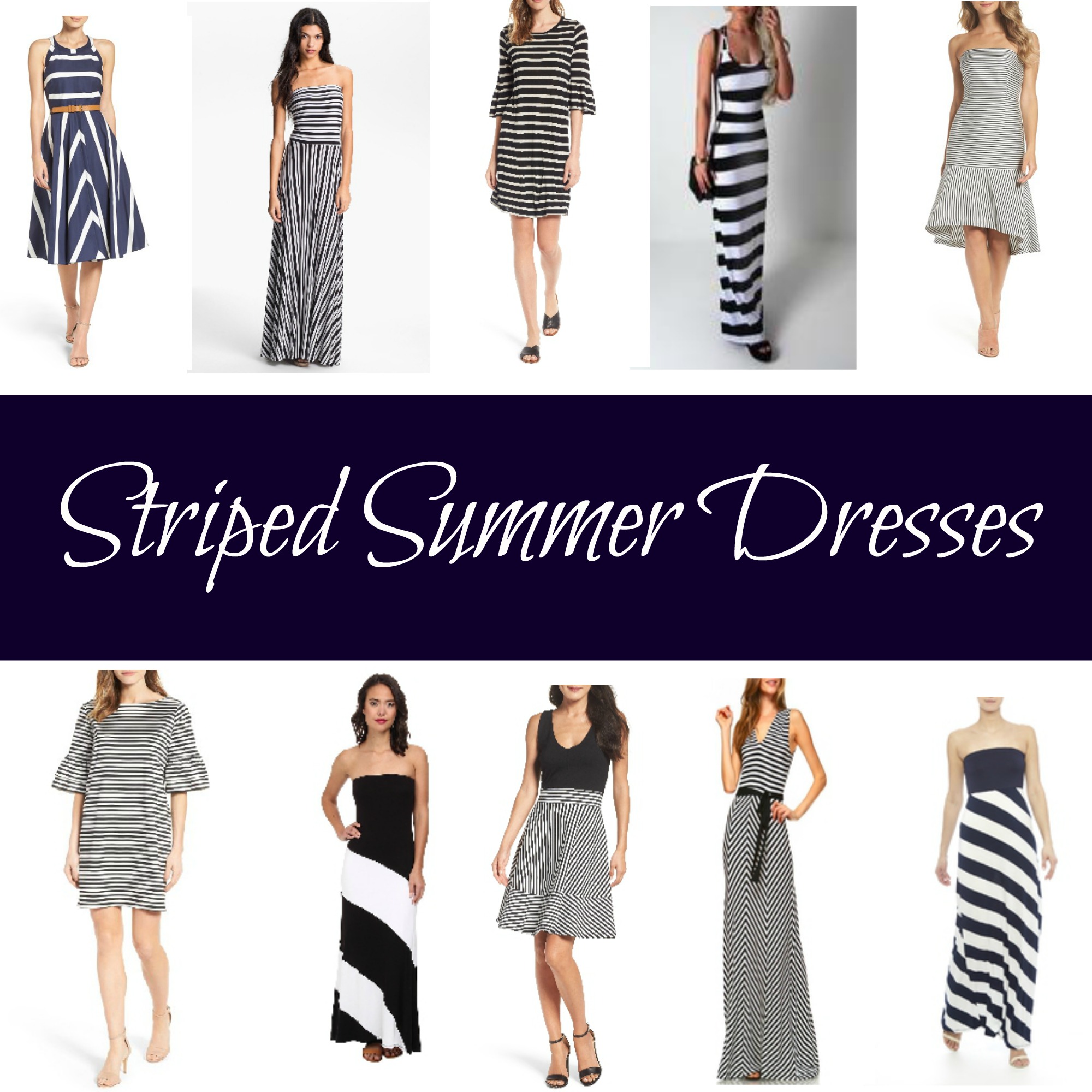 Striped Summer Dresses